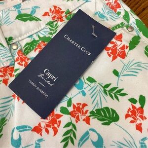 Charter Club Floral Capri Pants